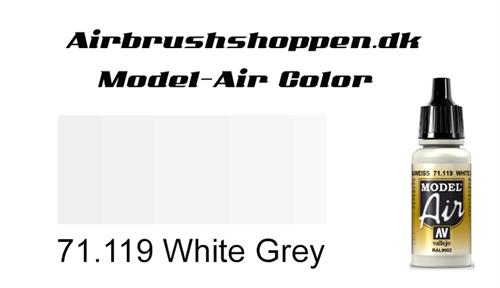 71.119 White Grey RAL9002